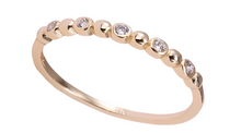Load image into Gallery viewer, Dainty Diamond Dot Eternity Band Ring