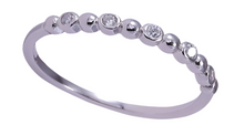 Load image into Gallery viewer, Dainty Diamond Dot Eternity Band Ring