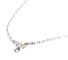 Load image into Gallery viewer, Dainty Blue Cluster Necklace