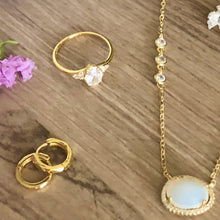 Load image into Gallery viewer, The perfect Minimalist Geometric Huggie Hoop Earrings to go with any look or style. Their unique design adds shine and sophistication. You can wear them alone or stacked with other earrings. They are beautiful either way. Jewelry that is 925 sterling silver or 925 sterling silver with 14K gold plating