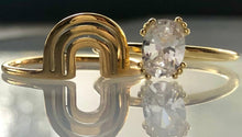 Load image into Gallery viewer, Affordable 18k gold plated sterling silver jewelry Beautifully crafted 18k gold plated sterling silver jewelry Trendy 18k gold plated sterling silver jewelry for any occasion Durable 18k gold plated sterling silver jewelry for everyday wear Minimalist 18k gold plated sterling silver jewelry Classic 18k gold plated sterling silver jewelry design Chic 18k gold plated sterling silver jewelry for fashion-forward women’s  Gorgeous 18k gold plated sterling silver jewelry with intricate details