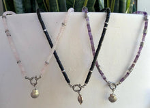 Load image into Gallery viewer, Handmade Natural Stone Charm Necklaces