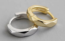 Load image into Gallery viewer, Affordable 18k gold plated sterling silver jewelry Beautifully crafted 18k gold plated sterling silver jewelry Trendy 18k gold plated sterling silver jewelry for any occasion Durable 18k gold plated sterling silver jewelry for everyday wear Minimalist 18k gold plated sterling silver jewelry Classic 18k gold plated sterling silver jewelry design Chic 18k gold plated sterling silver jewelry for fashion-forward women’s  Gorgeous 18k gold plated sterling silver jewelry with intricate details