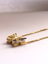 Load image into Gallery viewer, Trendy 18k gold plated stainless steel jewelry for any occasion Durable 18k gold plated stainless steel jewelry for everyday wear Minimalist 18k gold plated stainless steel jewelry Classic 18k gold plated stainless steel jewelry design Chic 18k gold plated stainless steel jewelry for fashion-forward individuals Gorgeous 18k gold plated stainless steel jewelry with intricate details